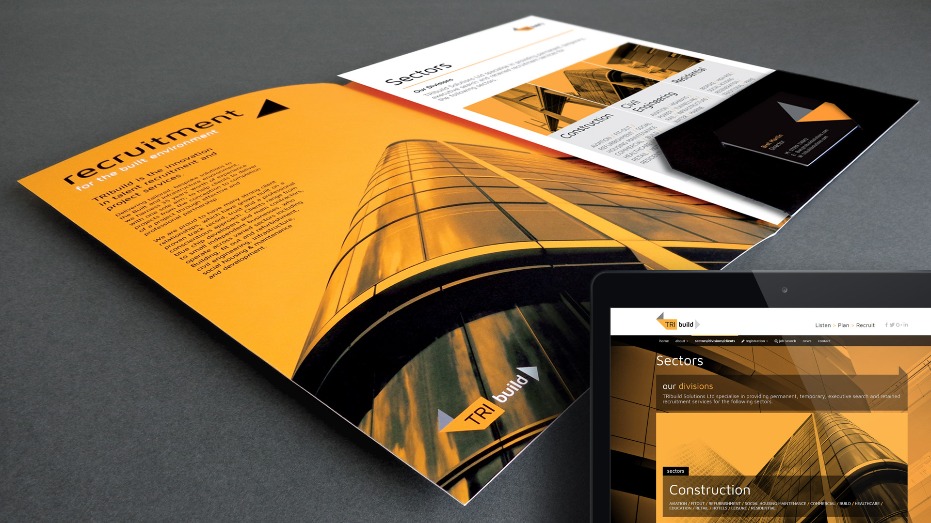 design and print presentation folder