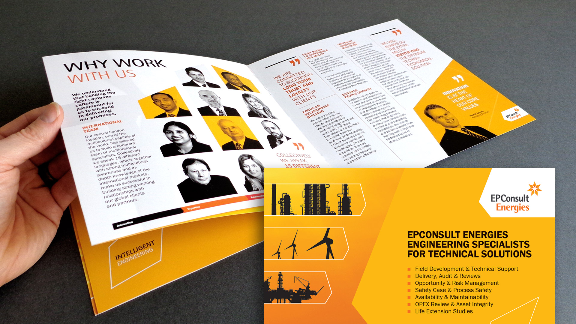 new company brochure design quote