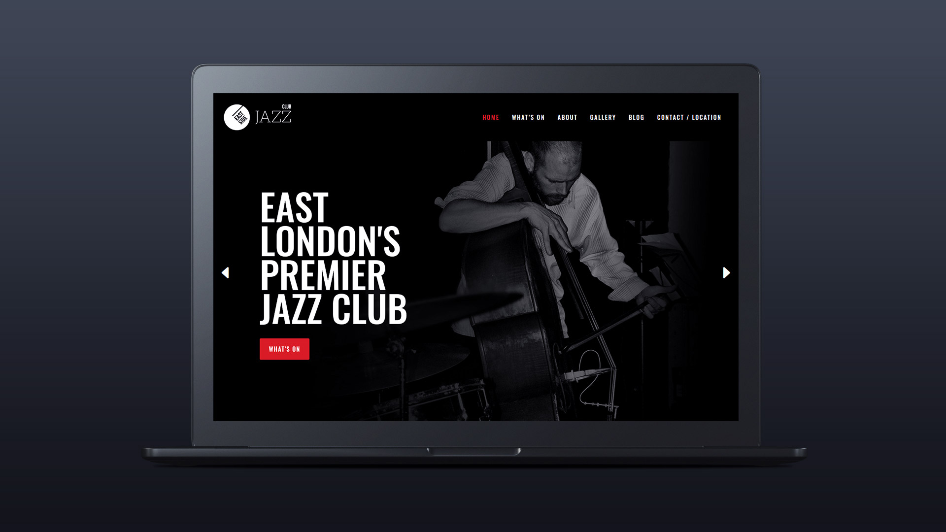 club and organisation website design