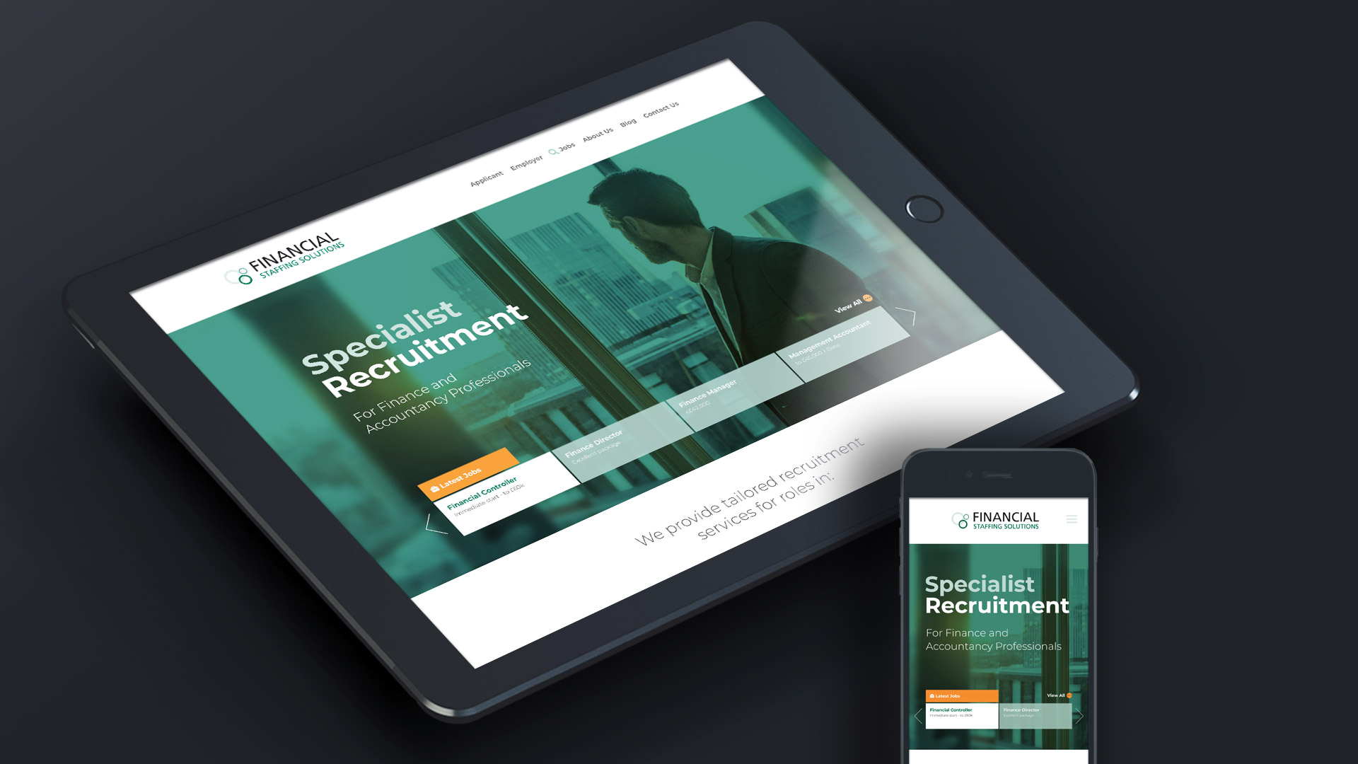 recruitment web site design