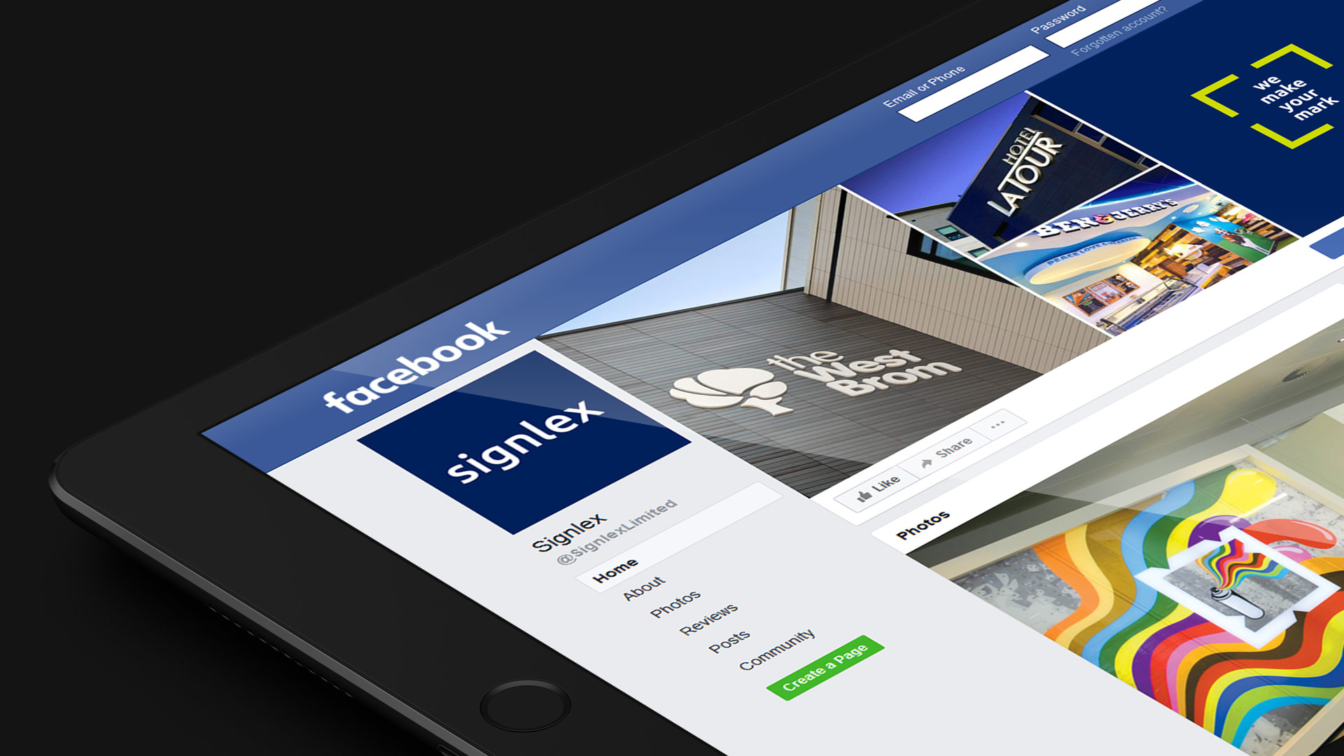 branding for facebook and social media