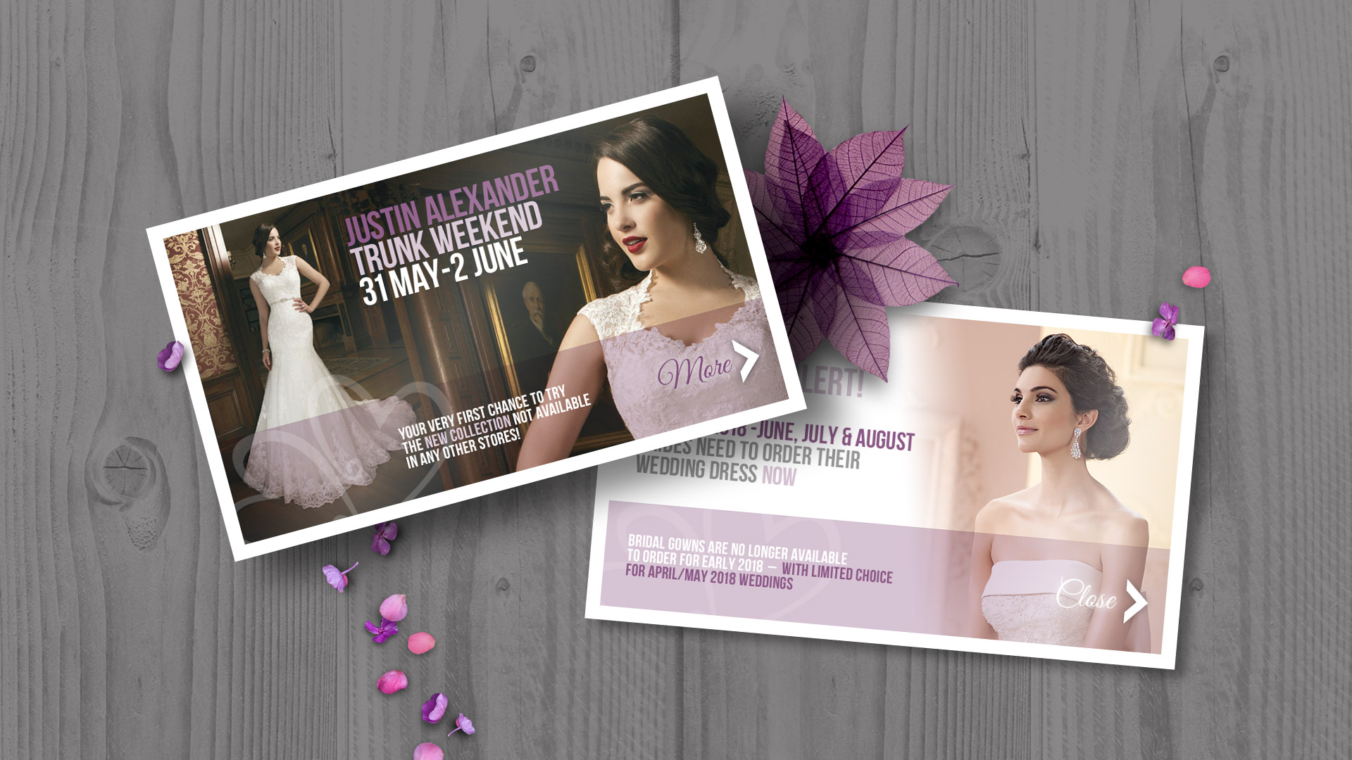 Design branding bridal shop